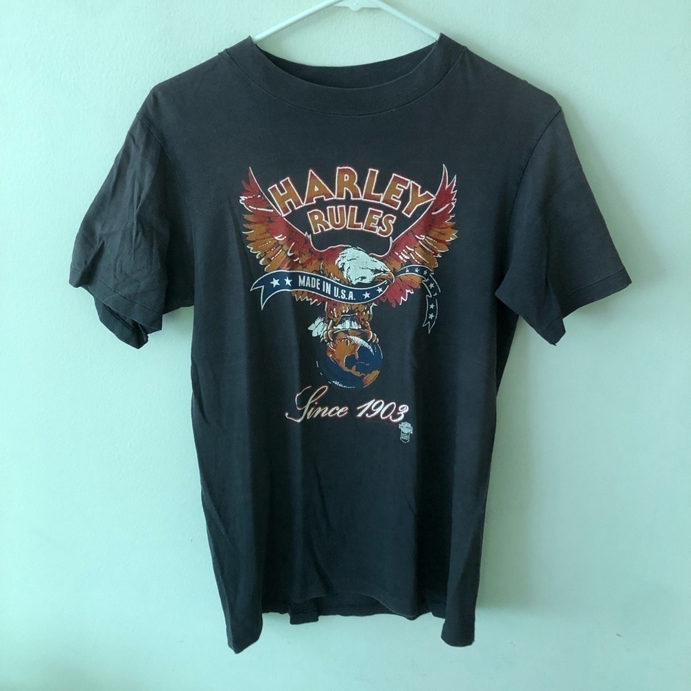 Vintage Harley Davidson 1982 Tee Shirt